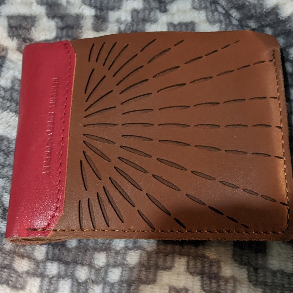 Herschel supply company leather wallet